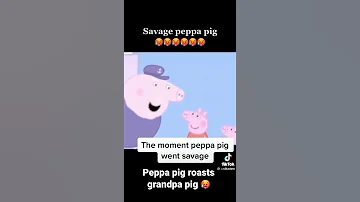 Peppa Pig old shames grandpa pig and went savage