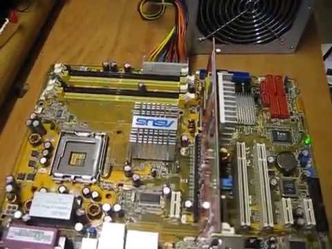 How To Check Dead Desktop Motherboard (step By Step) P5LD2-VM