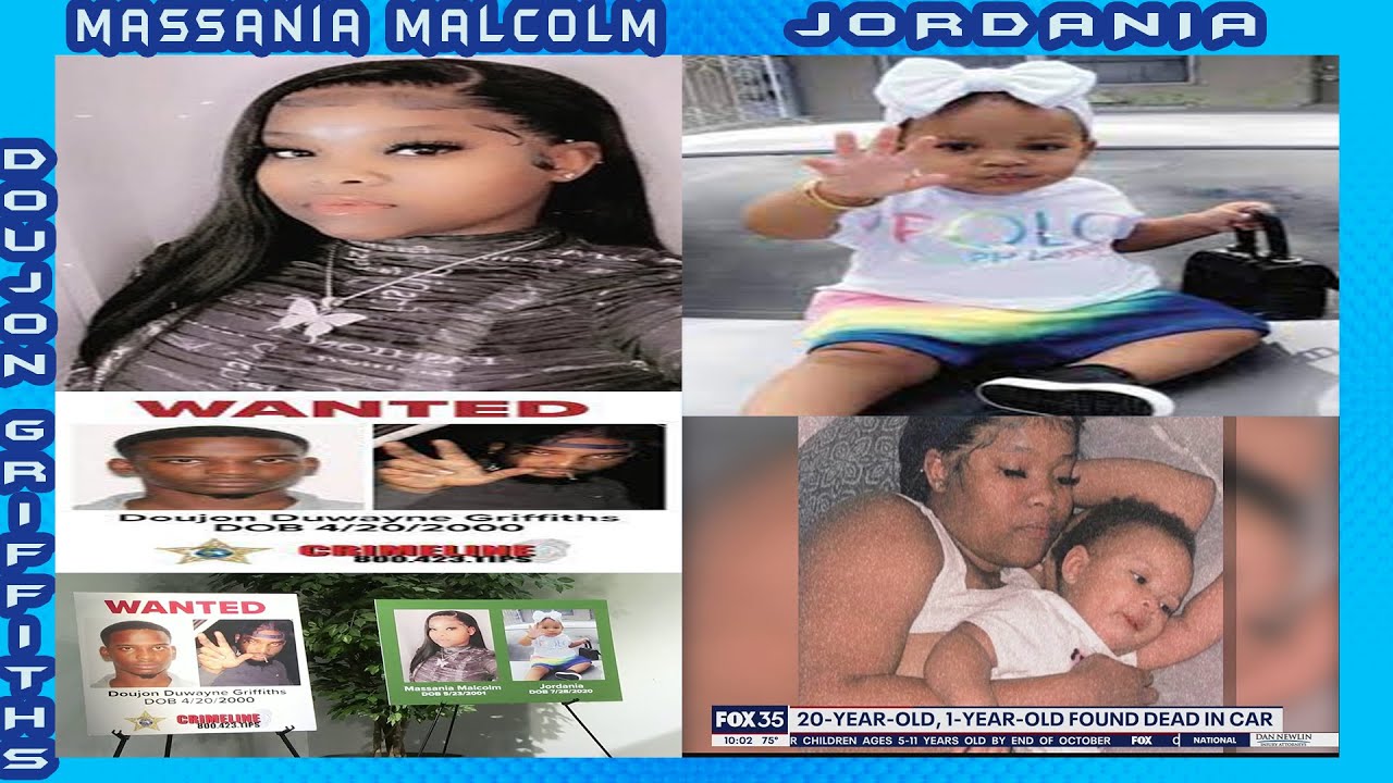 ORLANDO MOM "MASSANIA MALCOLM" SH0T & 1YO DAUGHTER FOUND DED IN CAR YouTube