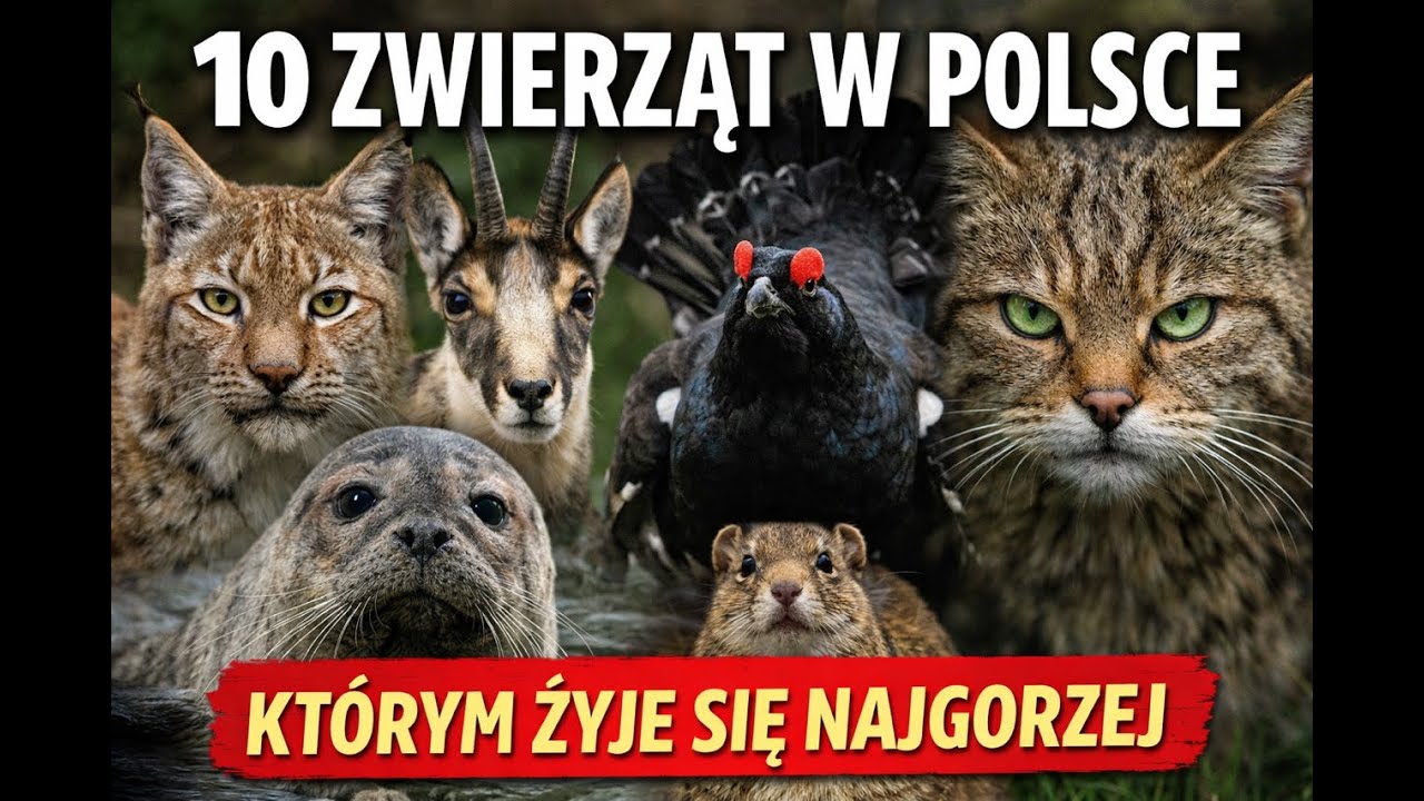 10 zwierząt w Polsce, Którym żyje się najgorzej