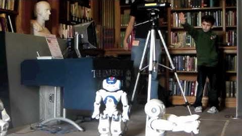 Robotic soccer - exhibit interview | Royal Society