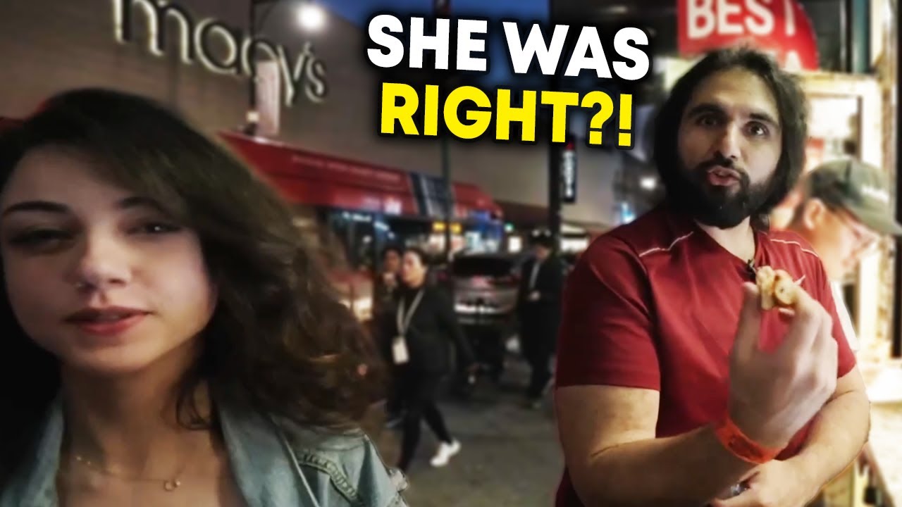 Her Pizza Eating Strategy Was Actually Right?...