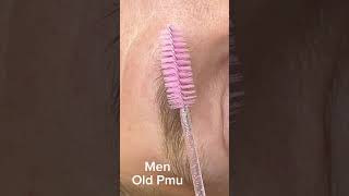 Men Realistic Hairstroke #featherbrows #men #cambridgema #nanobrows