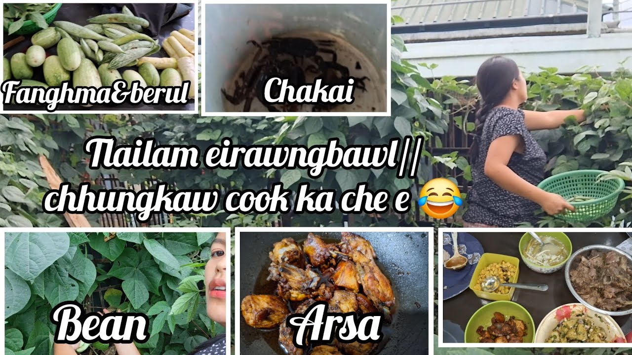 Tlailam eirawngbawl vlog//chhungkaw cook ka han chet hi chuan tuilo theilo 🫣 #mizo #cooking #vlog