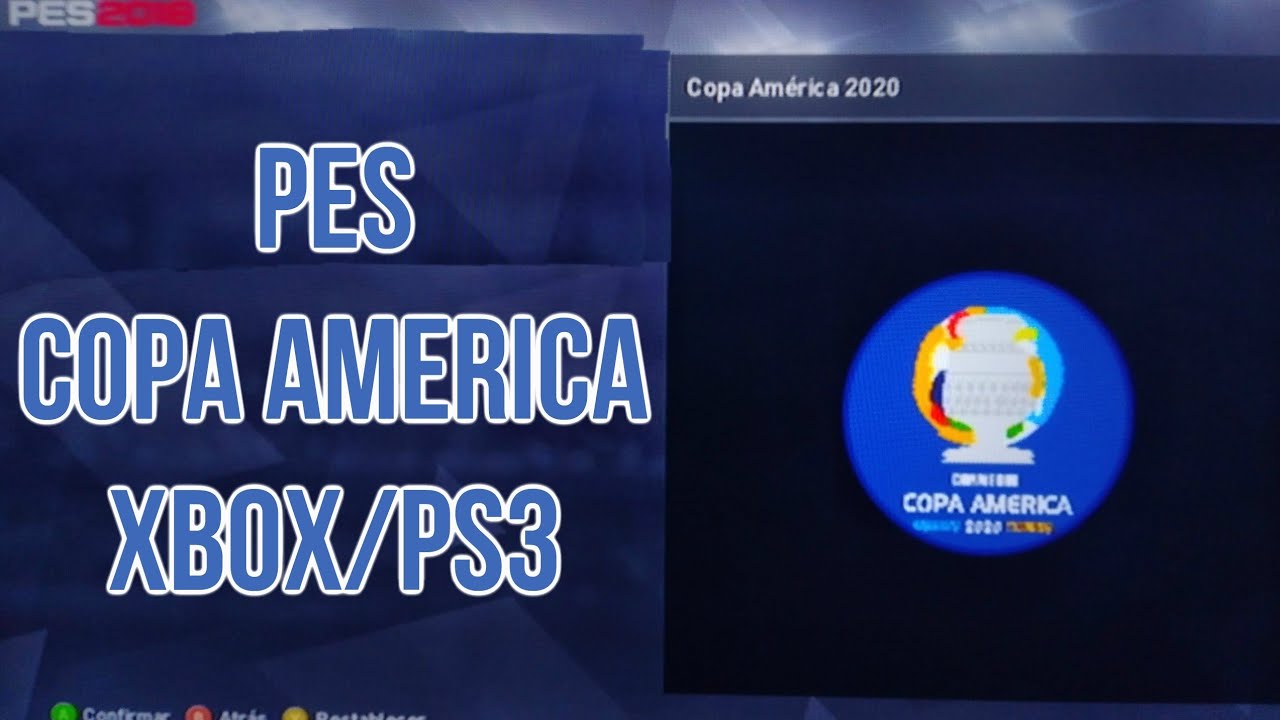 Crear Copa América - PES - SPORTS GAMES TUTORIALS