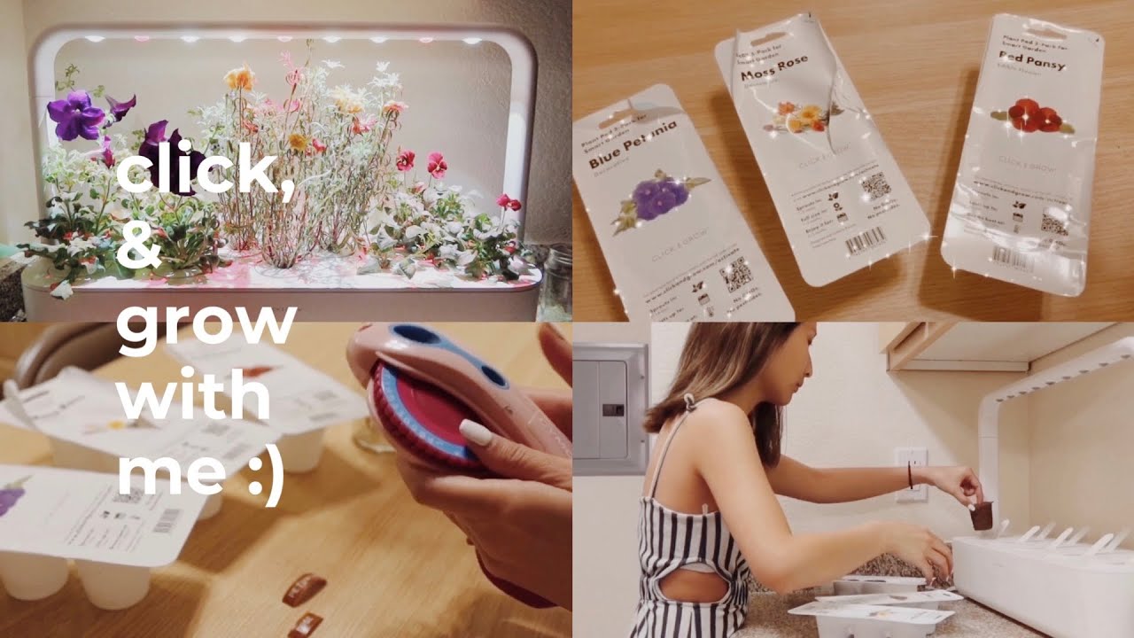 a smartgardening vlog that took me forever to get done with... hahaha | hobbies babe