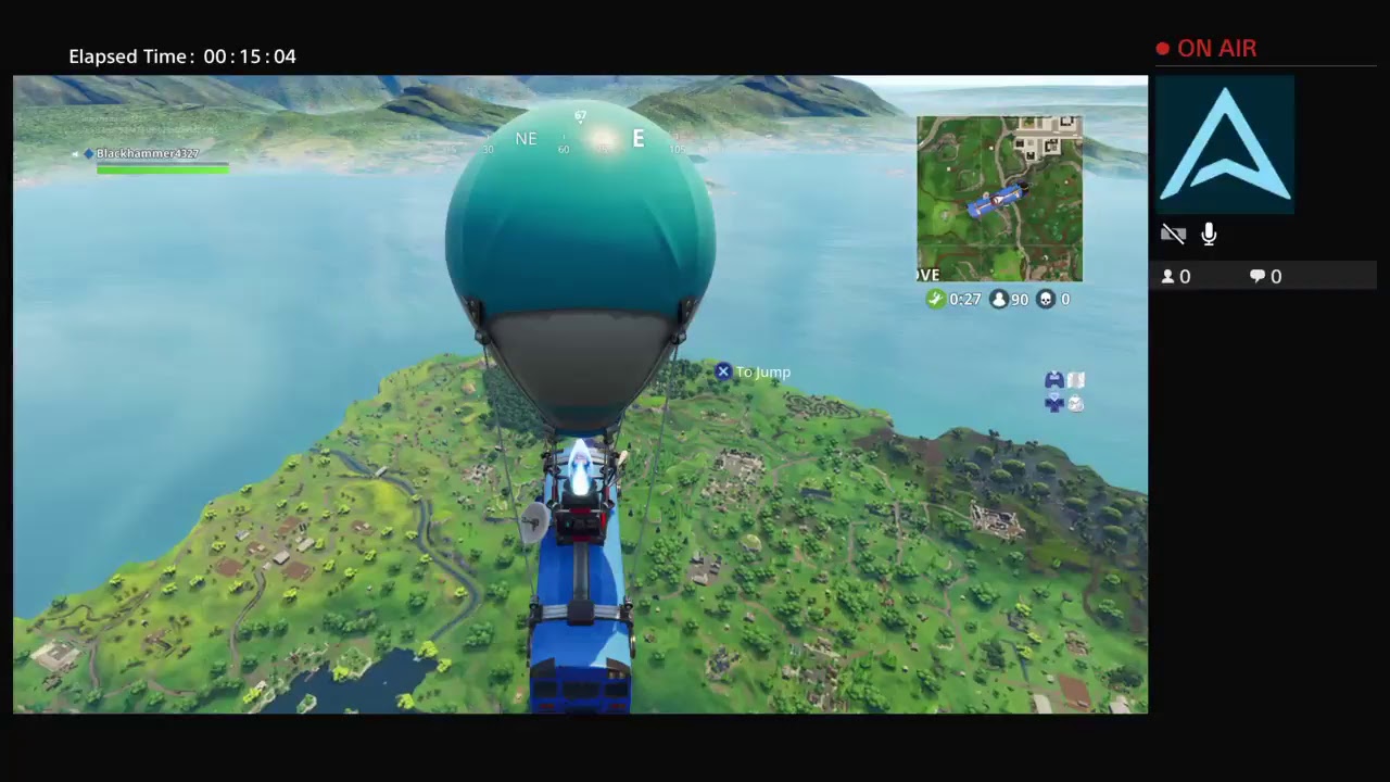 First ever fortnite gameplay