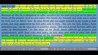 Information Hebrews 5:1-10 Guide