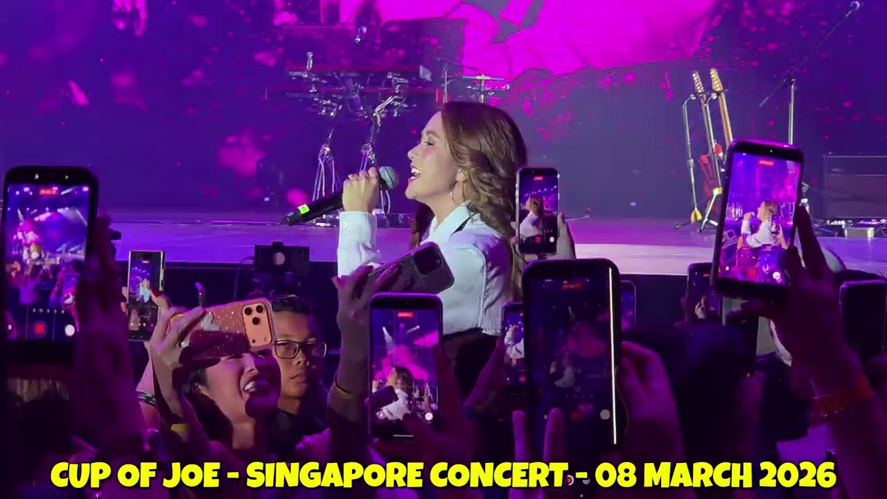 CUP OF JOE - LIVE IN SINGAPORE  !!! - 08 MARCH 2026