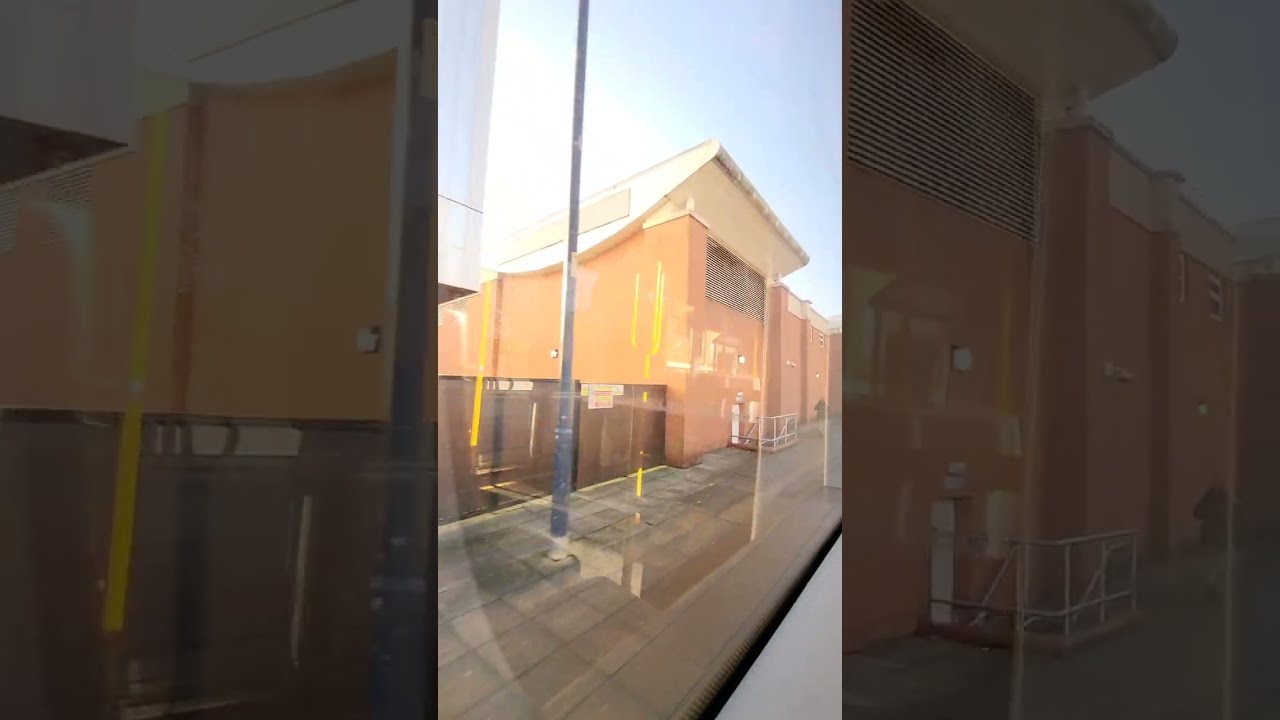 A short tram ride on the Manchester Metrolink from Broadway to Eccles.