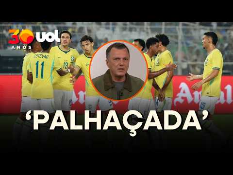MAURO CEZAR: BRAZIL'S FRIENDLY MATCH WAS A JOKE! WHAT KIND OF GOALKEEPERS WERE THEY?