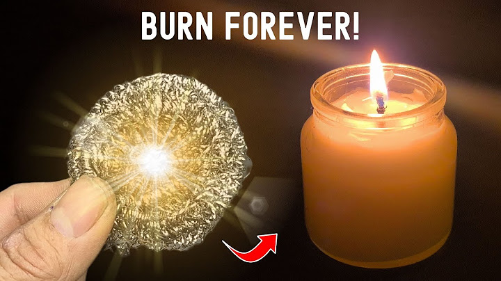 How to make infinite candle wicks! Burn forever
