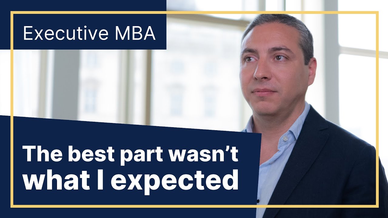 The best part of my Executive MBA
