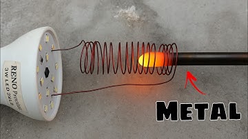 HOW to Make a Powerful INDUCTION HEATER From a CFL bulb / DIY Project