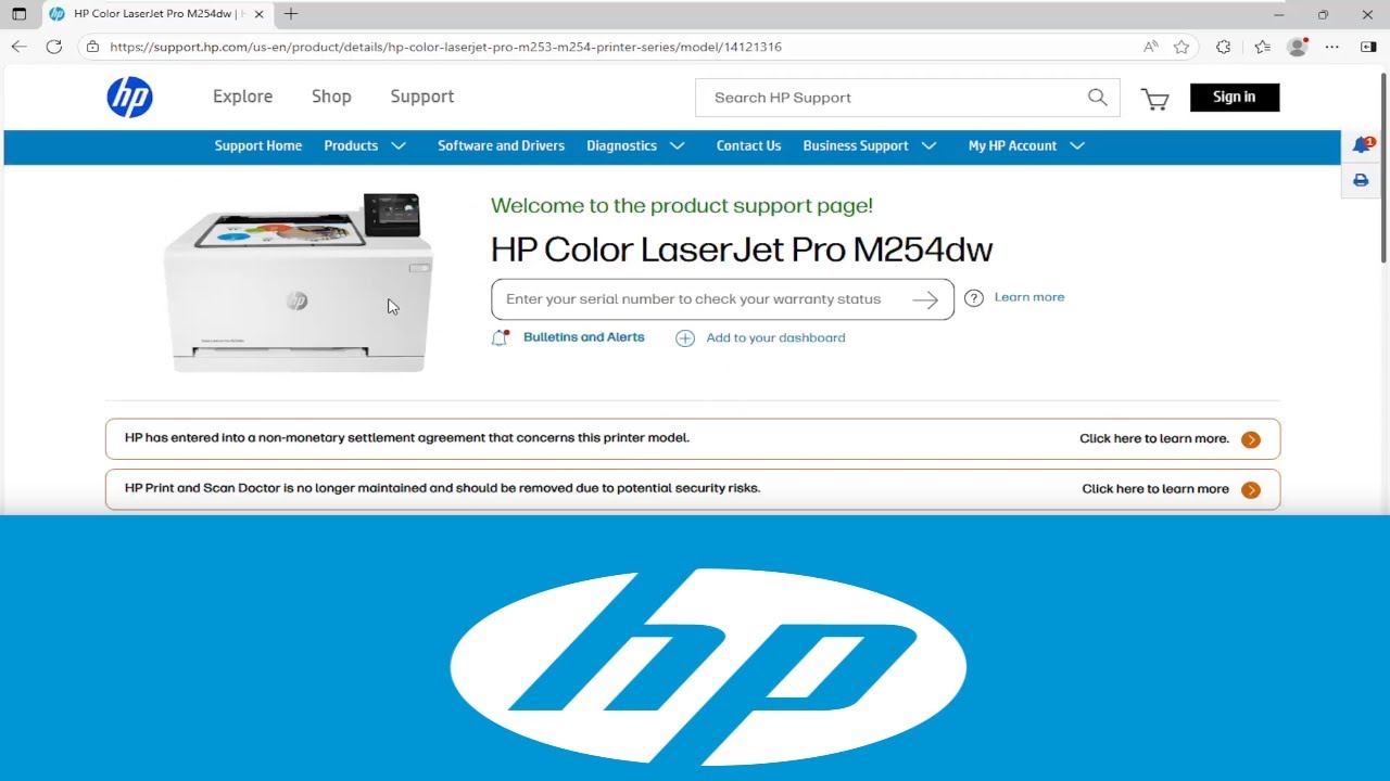 Cavo USB 2.0 Per HP LaserJet Pro M254dw M276nw M277nw M402dw – Lungo 3,6 Metri