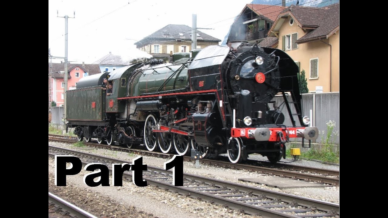 Mit Dampf über den Gotthard - Teil 1