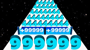 Number Run Shooting vs Tall Man Run - ASMR Gameplay (Noob vs Pro vs Hacker)