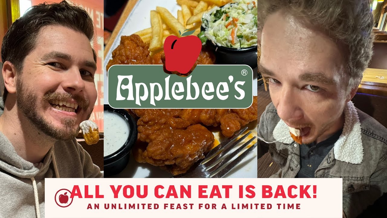 Applebee's All You Can Eat Boneless Wings, Riblets, & Shrimp | Face Jam