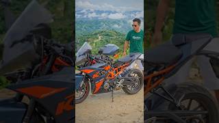 VFX EDITING ON KTM RC 390 😍 #ktm #vfx #edit #bike #shorts