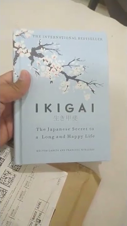 IKIGAI Book Unboxing Amazon #ikigai #amazon #bookreading #japan