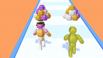 Rope-Man Run Gameplay Level 77 - 83 (Android / iOS)