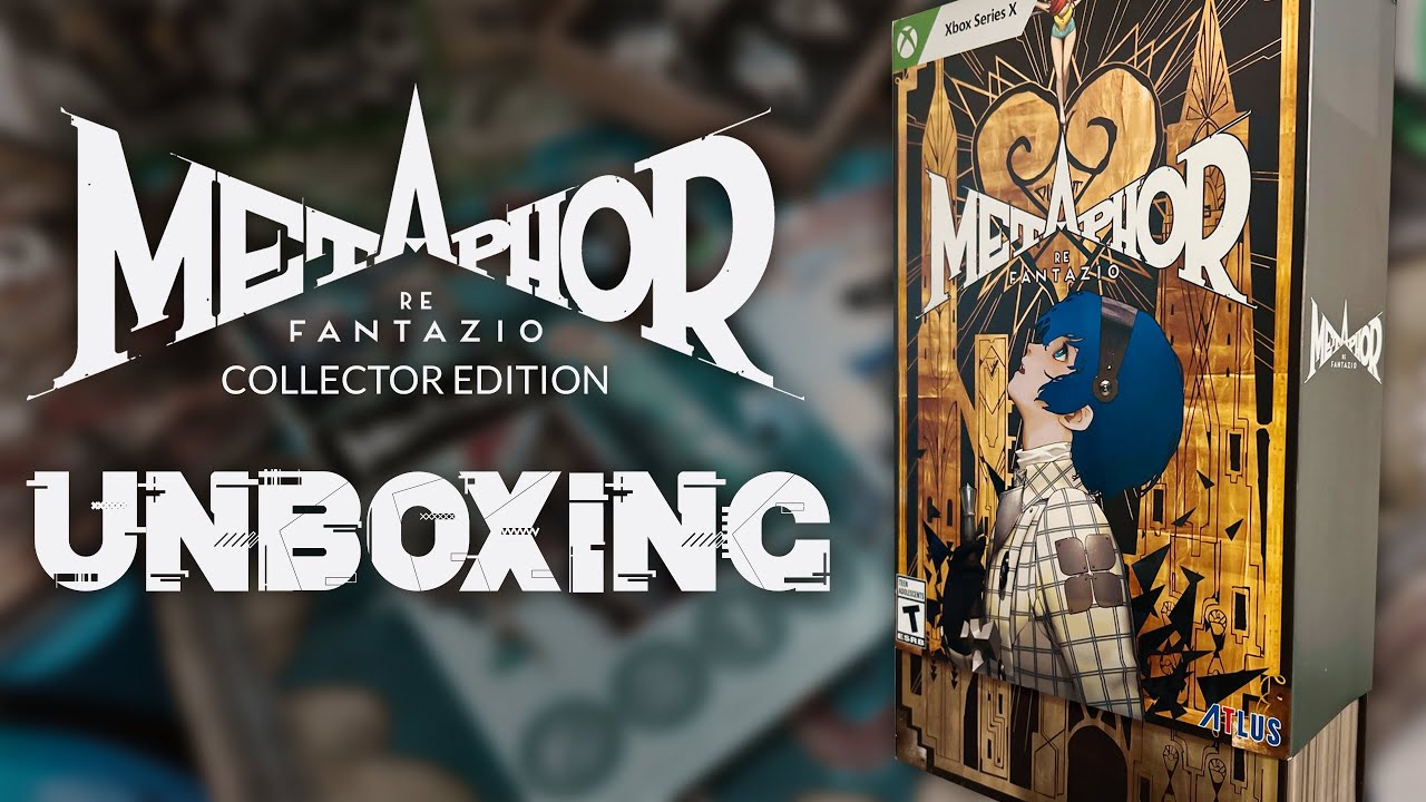 Metaphor ReFantazio Collector's Edition - Unboxing and First Impressions!!