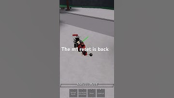 the consecutive m1 reset is back! #thestrongestbattlegrounds  #roblox