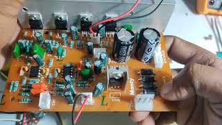 how to wiring home theatre board 4.1 in hindi part 1.details about home theatre board and sound test