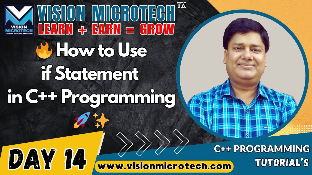 🔥 How to Use if Statement in C++ Programming | Control Statements in ...