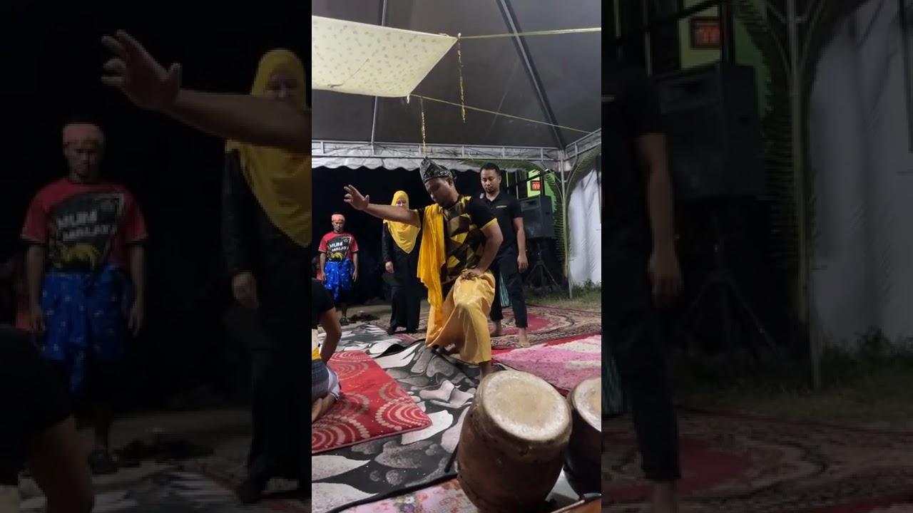 Serunai rebab main teri. Main puteri berubat saka