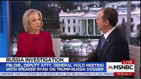 Rep. Schiff on MSNBC: Speaker bears responsibility if Republicans end Russia Investigation