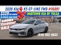 2026 Kia K5 GT-Line | Wolf Gray w/Red Interior | Tulsa, Broken Arrow, Oklahoma City | #16891