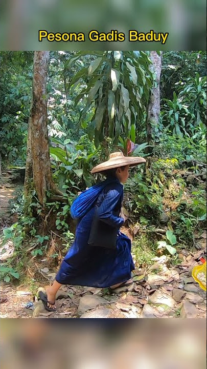 Dua Gadis ini Baduy Luar atau Baduy Dalam? #baduy  #sukubaduy #shorts