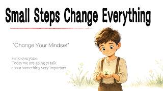 Small Steps Change Everything🌱| Easy English Story for Relaxing & Learning | English Audiobook screenshot 3