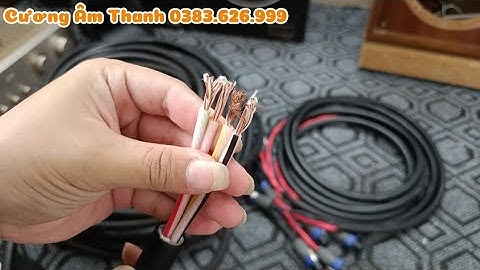 Dây Loa Khủng Đánh Bật Dàn Hi-End - Hàng Mỹ Vẫn Quá Chất Lượng