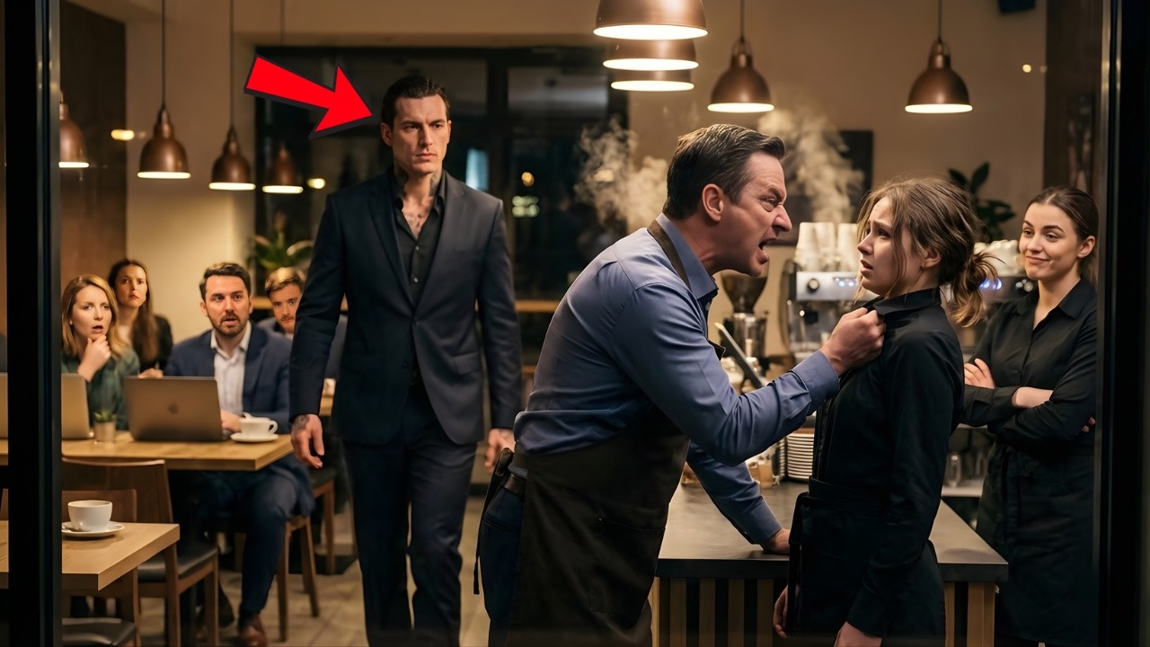 Manager Brutally Attacked Waitress at Café—His Face Went White Hearing the Mafia Boss is her Brother