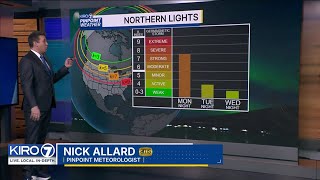 Northern Lights may be visible in WA tonight