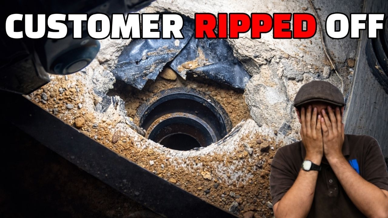 Trying to sort another plumbers mess up