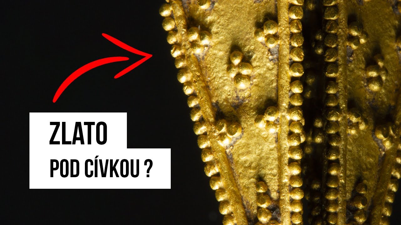 Fantastický zlatý šperk z dávných věků nalezený detektorem