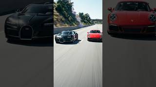 1500HP Buggati😈Chiron vs💀Legendary porsche🥶911!🏎️💨