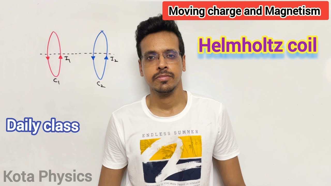 Find net Magnetic field | Helmholtz coil wala | Moving charge and ...