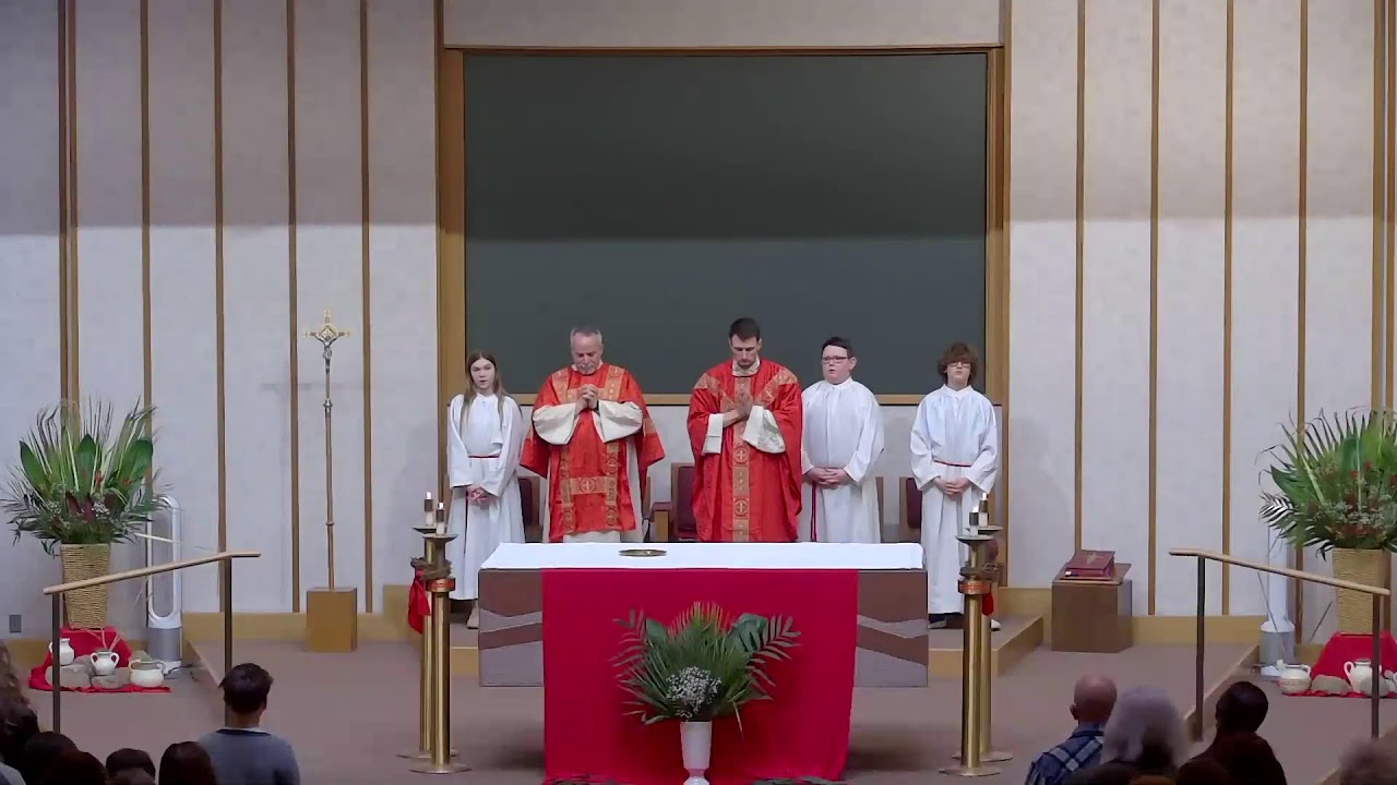 Sunday Mass // March 24, 2024 // Father James Kulway YouTube