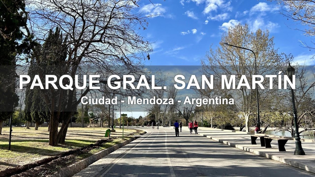 Recorrido por el Parque General San Martín - Mendoza - Argentina - YouTube