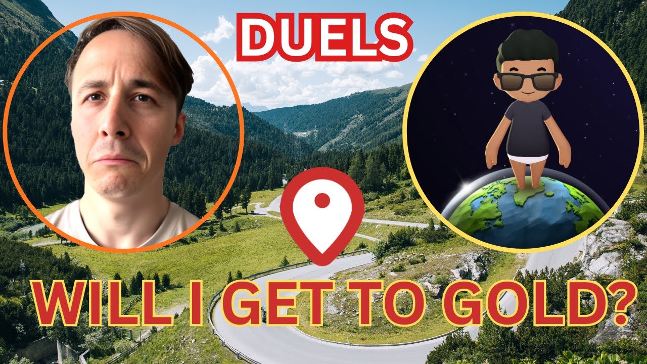 Silver 1 Showdown: Can I Climb to GOLD in GeoGuessr Duels?!