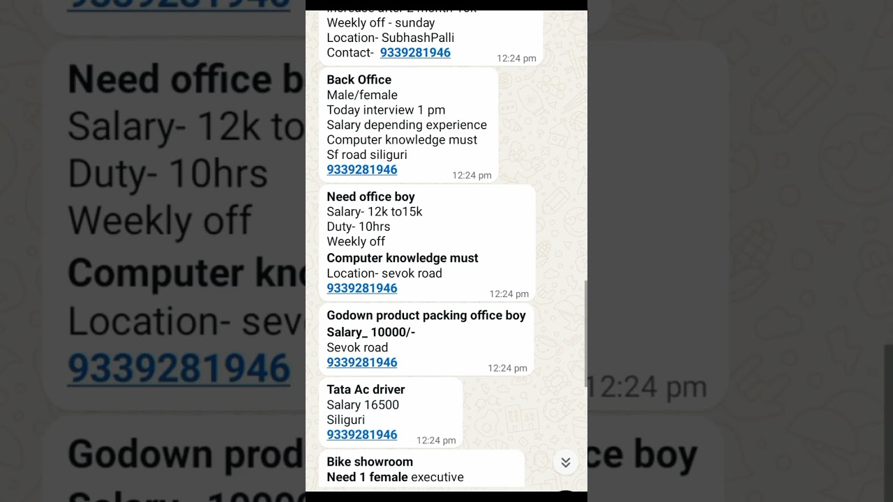 siliguri job vacancy 