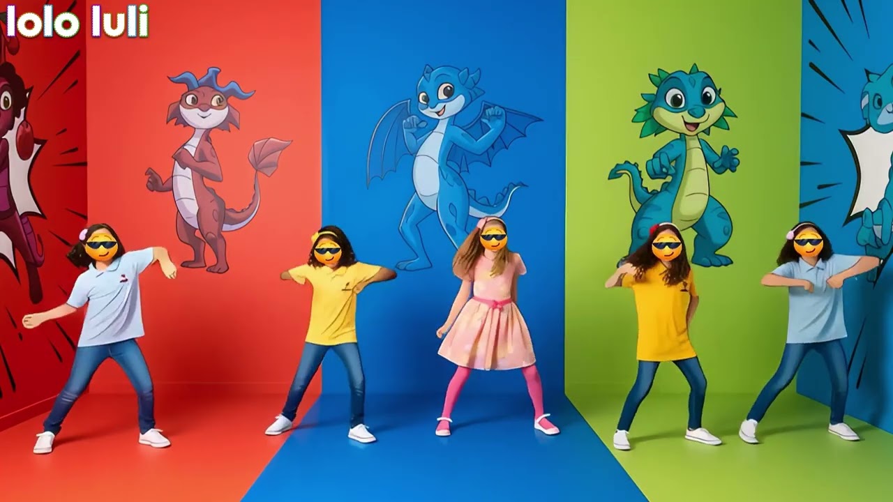 För barn ❤️ Barnfilmer 🩷 Små steg 🧡 Klappa händerna 💛 Disco nu