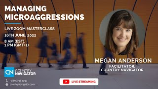Masterclass: Managing microaggressions