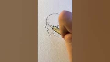 How to draw head from side view || Jmarron