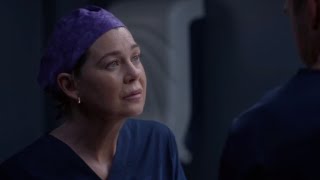 Greys Anatomy 19x06 Meredith and Nick discuss their relationship