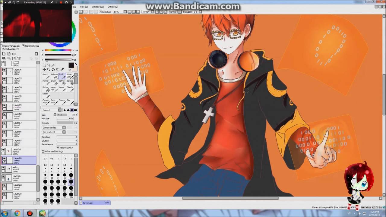 Mystic Messenger: Defender of Justice! 707 SpeedART